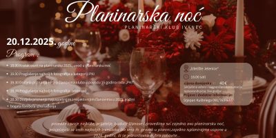 POZIV na PLANINARSKU NOĆ